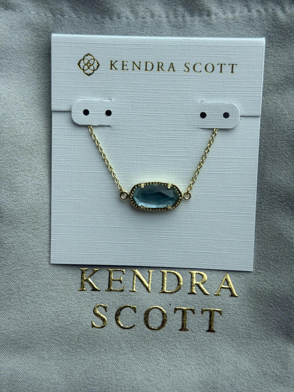 Kendra Scott Blue Pendant Bracelet